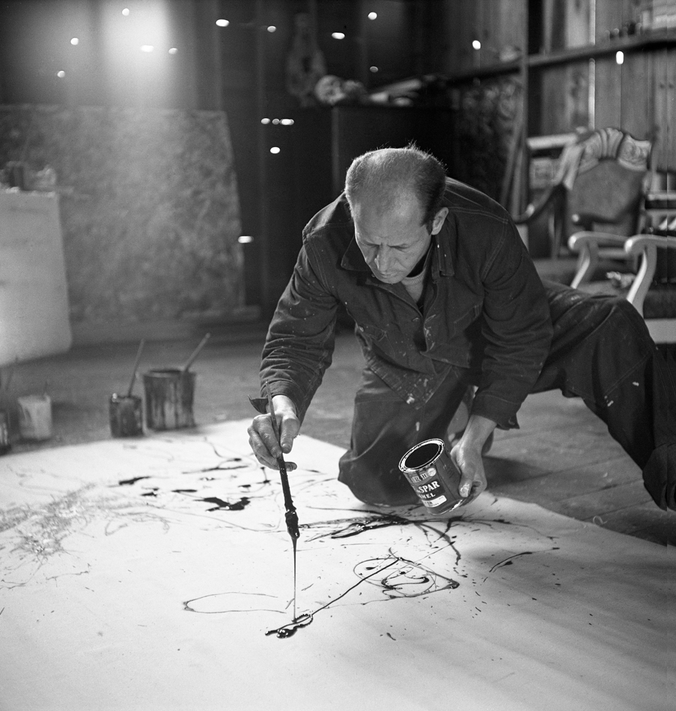 action painting Pollock