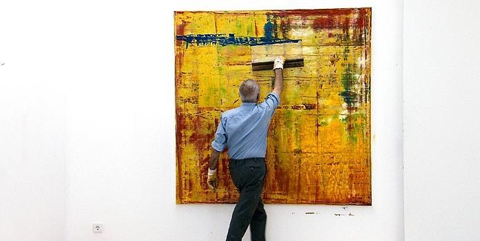 action painting Gerhard Richter