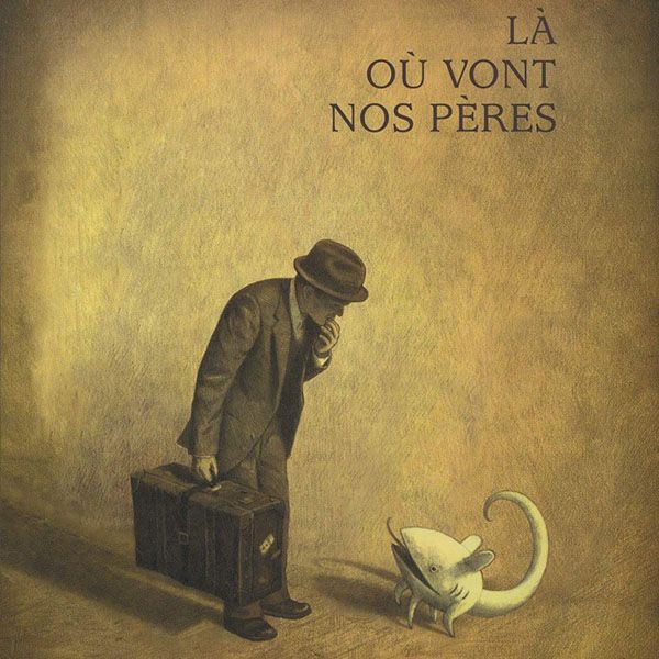 Là où vont nos pères, couverture BD